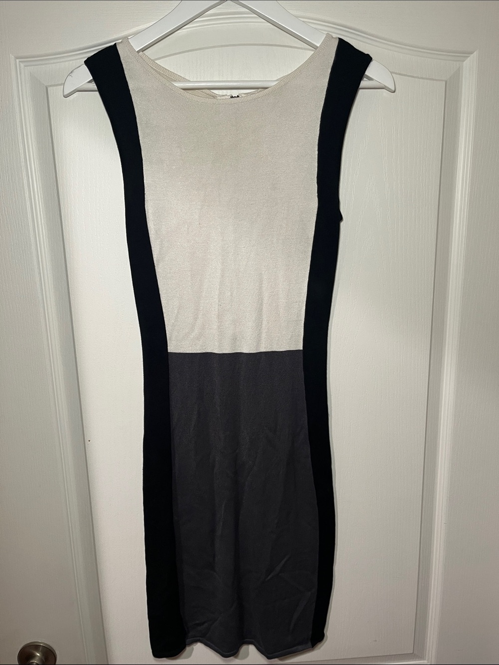 Dynamite Sleeveless Colorblock Bodycon Dress